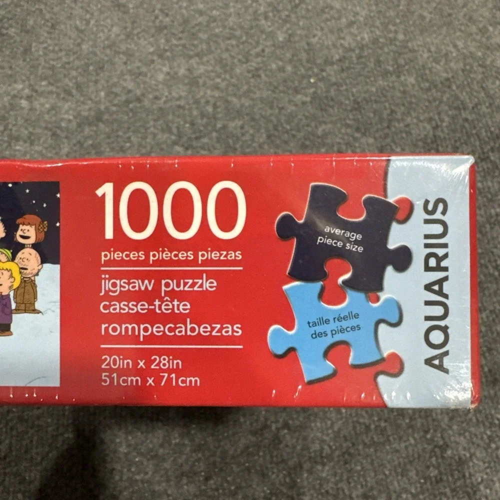 A Charlie Brown Christmas Jigsaw Puzzle Peanuts Gang Snoopy 1000-Pieces Sealed